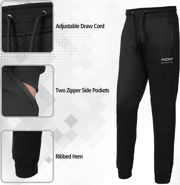 ADIX Sports - Fitness & Fashion Men's Trouser Heather Fleece