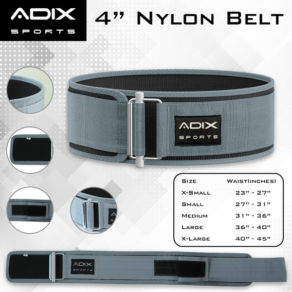 4 inch Weight Belt for Men and Women, Back Support for Lifting