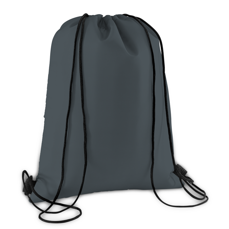 Drawstring Backpack Bag Nylon Folding Shoulder Tote Sack Bags - 8 Vibrant Colors