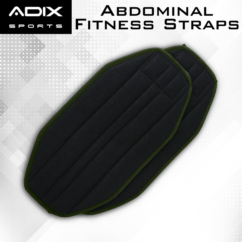 Army Green Hanging Ab Straps for Abdominal Muscle Building and Core Strength Training Fitness ,, Unisex