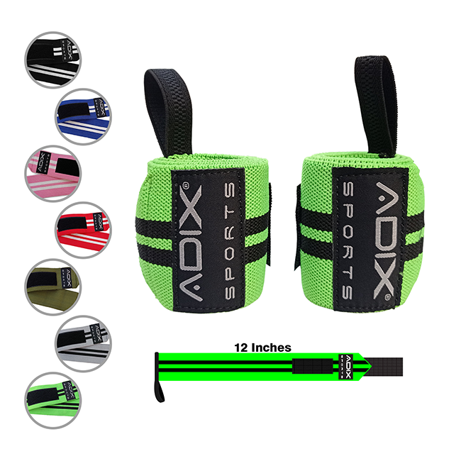 ADIX Sports - 12 Inch Power Weight Lifting Wrist Wraps