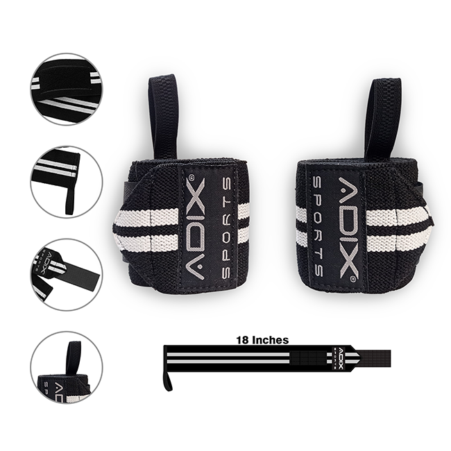 ADIX Sports - 24 Inch Power Weight Lifting Wrist Wraps