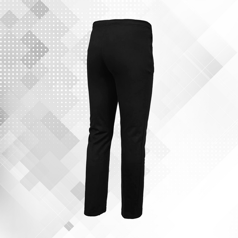 ADIX Sports - Black Fitness & Fashion Men's Trouser Plain Jersey Cotton